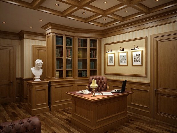 Фото из портфолио Офис юридической компании – фотографии дизайна интерьеров на INMYROOM