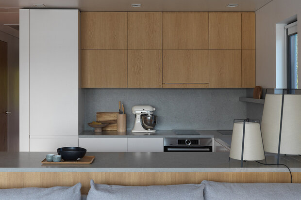 Фотография: Кухня и столовая в стиле Скандинавский, Современный, Проект недели, Москва, 4 и больше, Более 90 метров, S-Style, #эксклюзивныепроекты, Анастасия Божинская – фото на INMYROOM