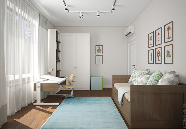 Фото из портфолио Подмосковная соната – фотографии дизайна интерьеров на INMYROOM