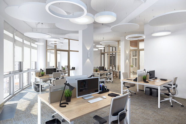 Фото из портфолио Офис в БЦ Poklonka Place – фотографии дизайна интерьеров на INMYROOM