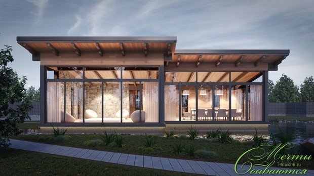 Фото из портфолио Гостевой домик – фотографии дизайна интерьеров на INMYROOM