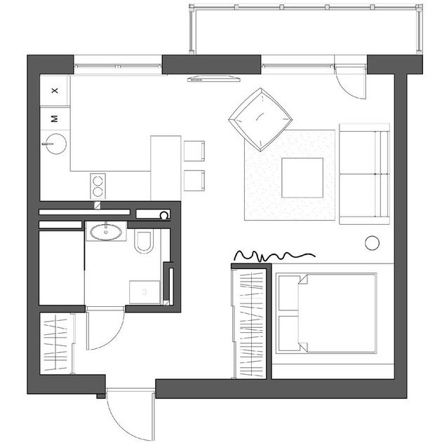 Фотография: Планировки в стиле  – фото на INMYROOM