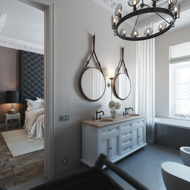 Фото из портфолио Квартира на Пречистенке – фотографии дизайна интерьеров на INMYROOM