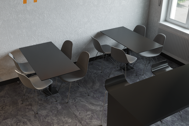 Фото из портфолио Зона питания сотрудников офиса – фотографии дизайна интерьеров на INMYROOM