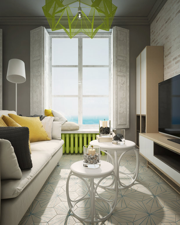 Фото из портфолио Квартира на берегу моря – фотографии дизайна интерьеров на INMYROOM