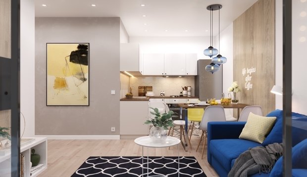 Фото из портфолио Квартира в Москве – фотографии дизайна интерьеров на INMYROOM