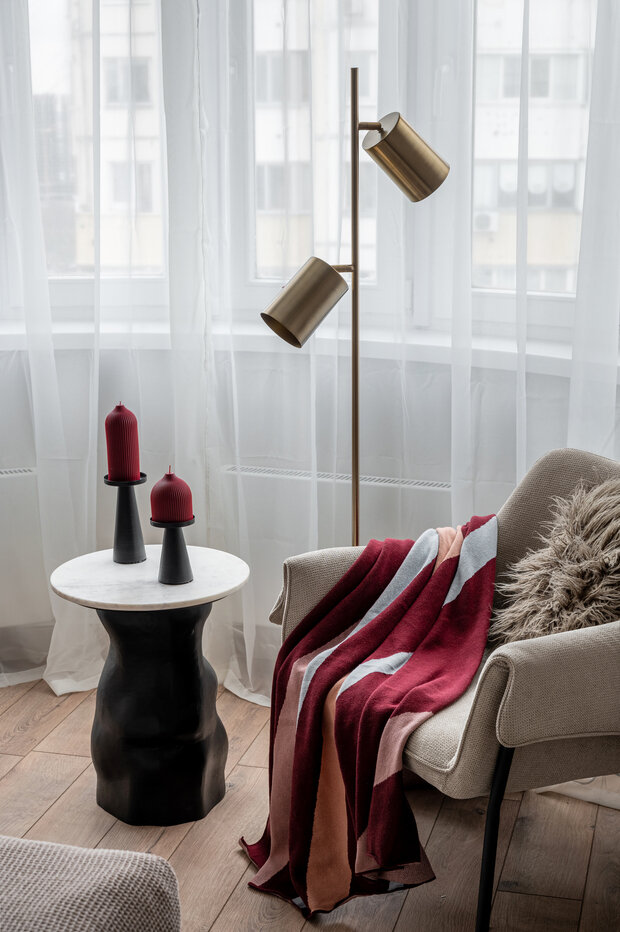 Фотография: Спальня в стиле Современный, Квартира, Проект дня, Новая Москва, Панельный дом, И-155, 1 комната, 40-60 метров, Елена Ранделова – фото на INMYROOM