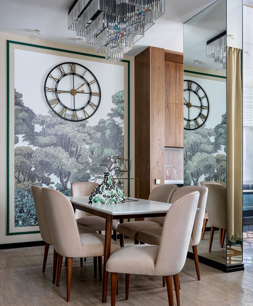 Фотография: Кухня и столовая в стиле Современный, Эклектика, Квартира, Белый, Проект недели, Москва, Зеленый, Бежевый, Розовый, Бирюзовый, Коричневый, Монолитный дом, 3 комнаты, Более 90 метров, Н-Куб, Николай Николаев – фото на INMYROOM Фотография: Кухня и столовая в стиле Современный, Эклектика, Квартира, Белый, Проект недели, Москва, Зеленый, Бежевый, Розовый, Бирюзовый, Коричневый, Монолитный дом, 3 комнаты, Более 90 метров, Н-Куб, Николай Николаев – фото на INMYROOM