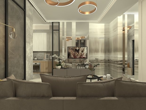 Фото из портфолио Песчаная панорама – фотографии дизайна интерьеров на INMYROOM