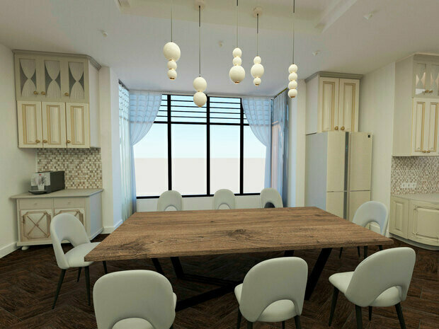 Фото из портфолио Интерьер загородного дома  – фотографии дизайна интерьеров на INMYROOM