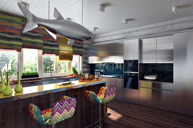 Фото из портфолио Рыбацкая резиденция  – фотографии дизайна интерьеров на INMYROOM