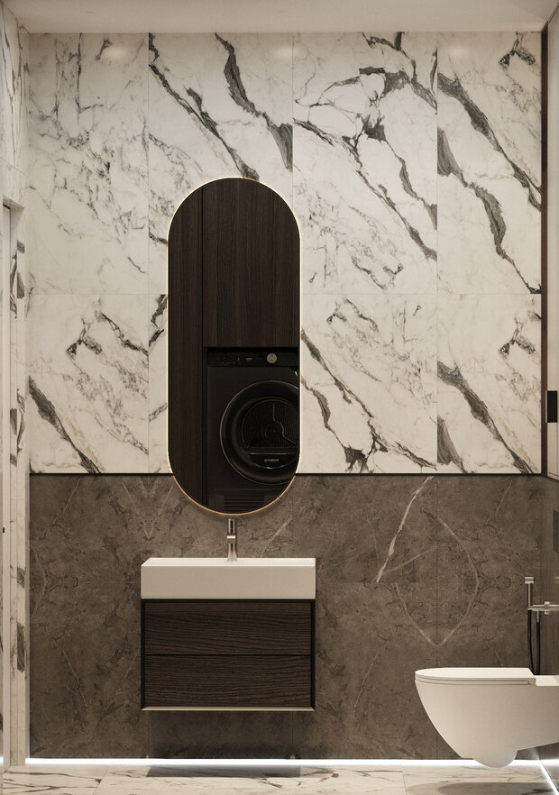 Фото из портфолио Интерьер видовой квартиры с террасой – фотографии дизайна интерьеров на INMYROOM