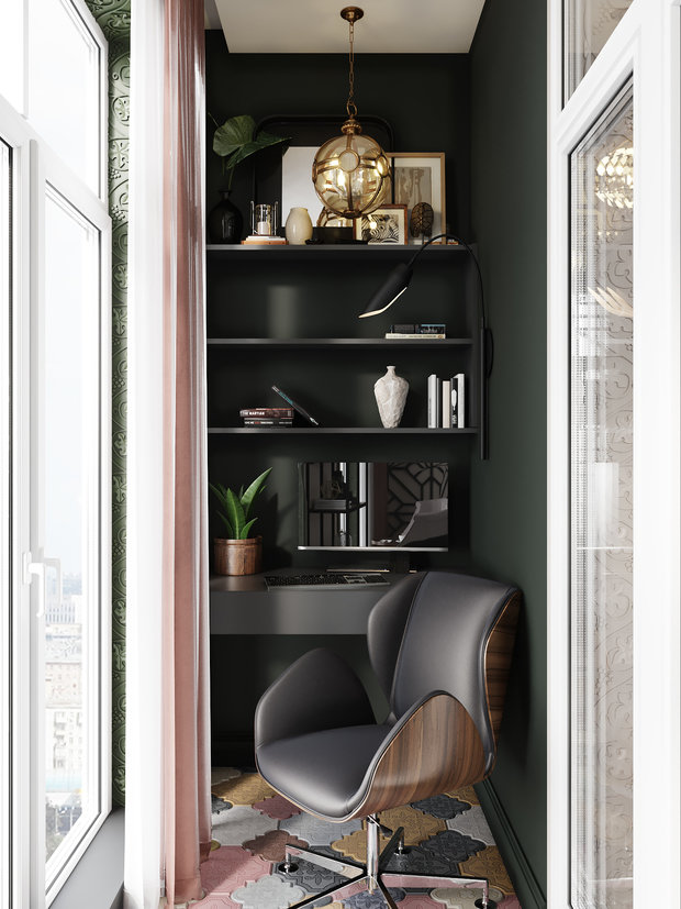 Фото из портфолио Дизайн-проект квартиры в ЖК Зиларт – фотографии дизайна интерьеров на INMYROOM