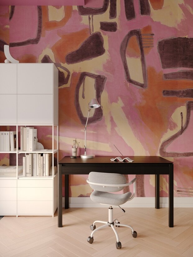 Фотография: Кабинет в стиле Современный, Эклектика, Квартира, Проект дня, Санкт-Петербург, 4 и больше, Более 90 метров, CHE DESIGN – фото на INMYROOM