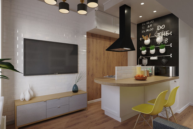 Фото из портфолио Квартира на пр. Блюхера  г. Санкт-Петербург  – фотографии дизайна интерьеров на INMYROOM