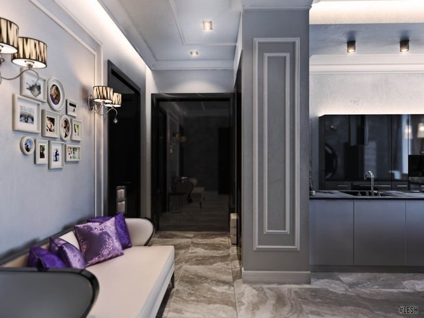Фото из портфолио Zelenina 118 м – фотографии дизайна интерьеров на INMYROOM