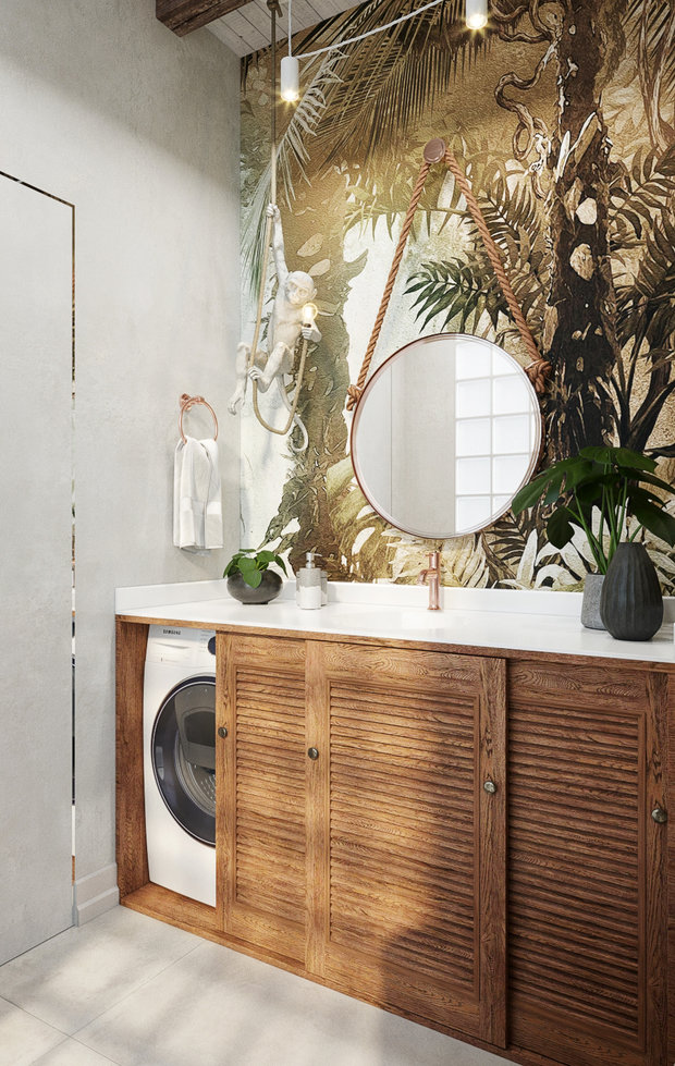 Фото из портфолио Таинственный остров – фотографии дизайна интерьеров на INMYROOM