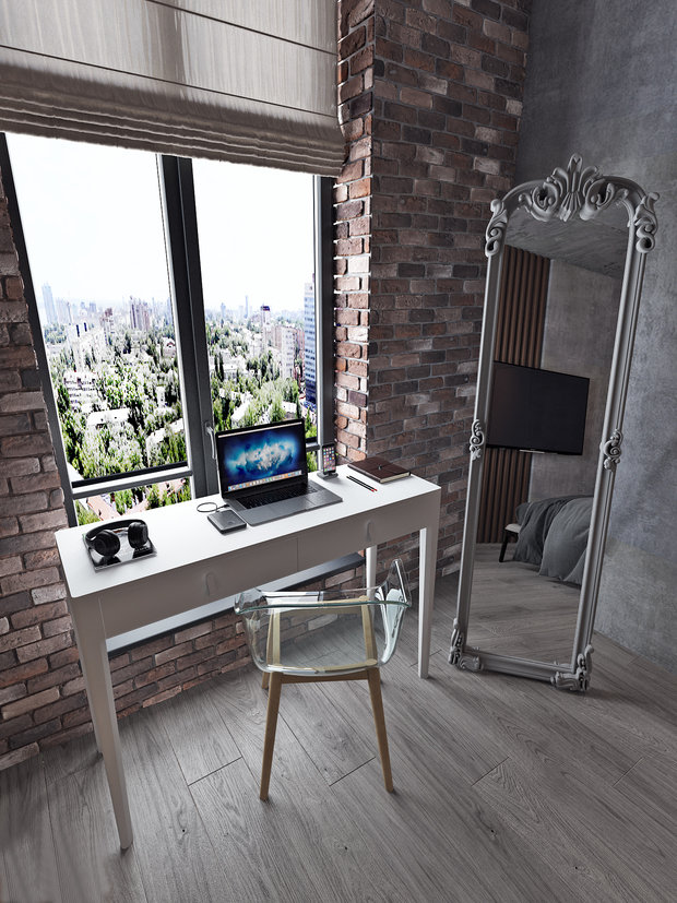 Фото из портфолио Кирпич в интерьере. Лофт  – фотографии дизайна интерьеров на INMYROOM