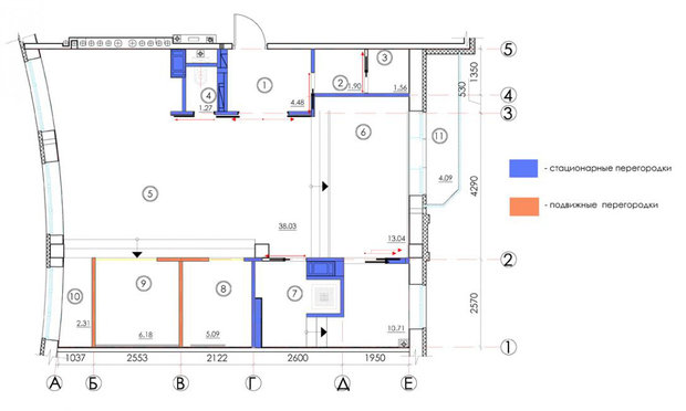 Фото из портфолио Однокомнатная квартира-трансформер – фотографии дизайна интерьеров на INMYROOM