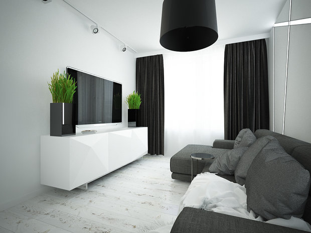 Фото из портфолио ЖК "Yes" – фотографии дизайна интерьеров на INMYROOM