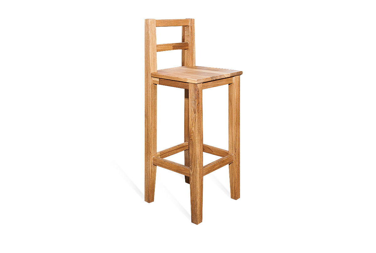 Барный стул Берген П светло-коричневого цвета