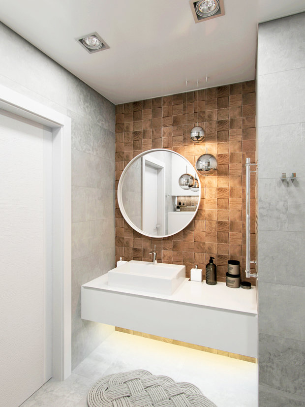 Фото из портфолио КВАРТИРА ДЛЯ АРЕНДЫ 55 КВ.М – фотографии дизайна интерьеров на INMYROOM