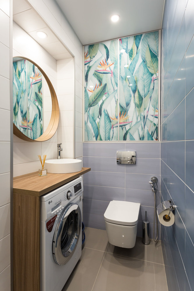 Фотография: Ванная в стиле Современный, Скандинавский, Квартира, Проект недели, Санкт-Петербург, Монолитный дом, 2 комнаты, 40-60 метров, Екатерина Савенкова, Архитектура Интерьера – фото на INMYROOM