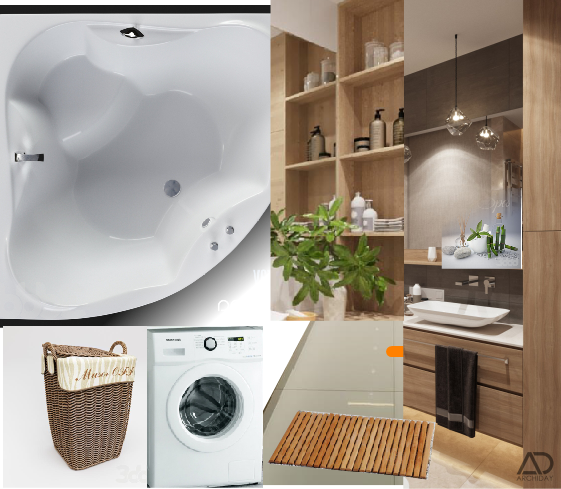 Фото из портфолио Мудборды (коллажи) – фотографии дизайна интерьеров на INMYROOM