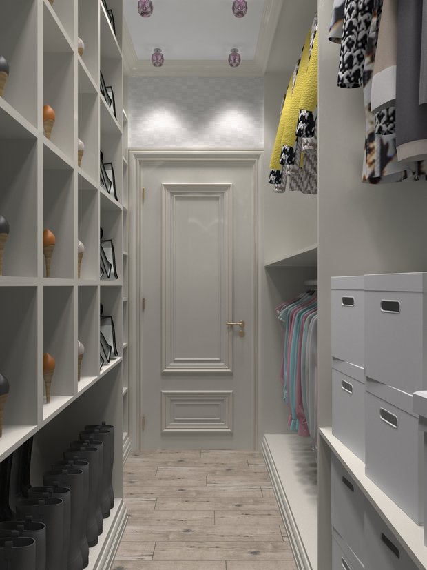 Фотография: Гардеробная в стиле Прованс и Кантри – фото на INMYROOM