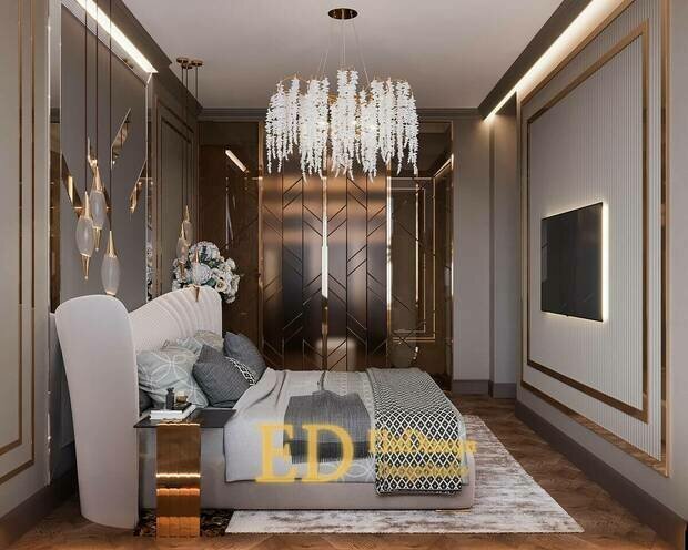 Фото из портфолио Квартира Ар-деко 2 – фотографии дизайна интерьеров на INMYROOM