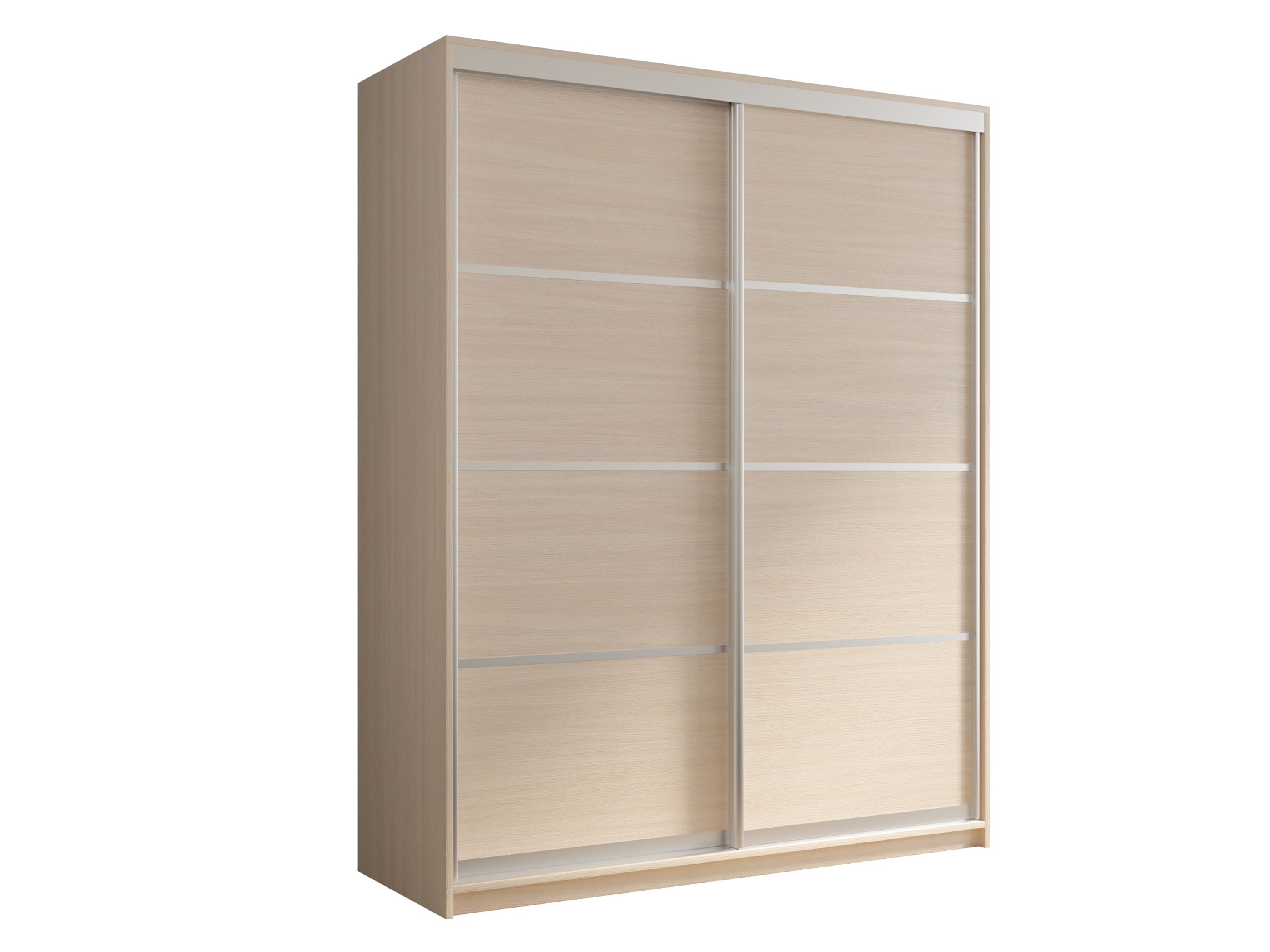 Шкаф-купе Кааппи-4 160 цвета Дуб молочный