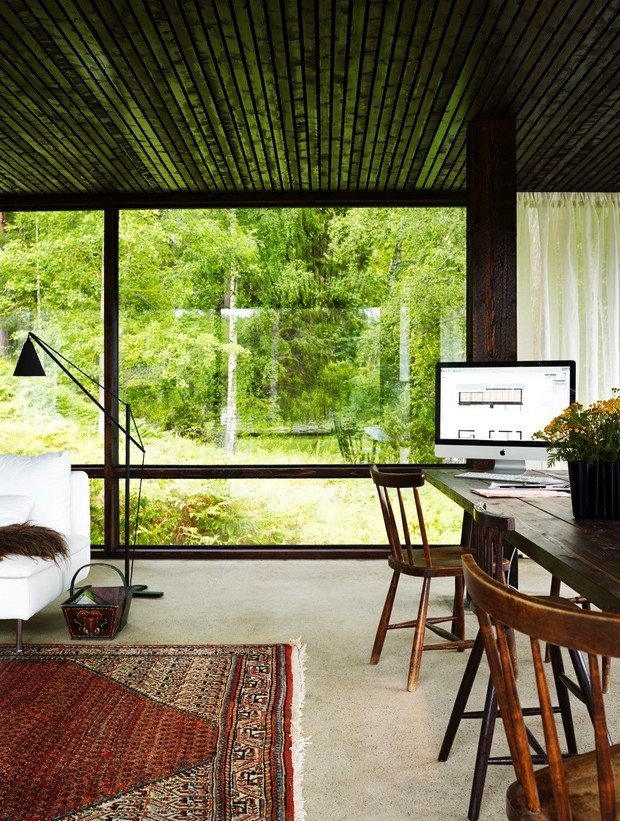 Фото из портфолио Загородный дом архитектора в Швеции – фотографии дизайна интерьеров на INMYROOM