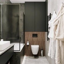 Фото из портфолио Проект кухни-гостиной и санузла в Новороссийске – фотографии дизайна интерьеров на INMYROOM