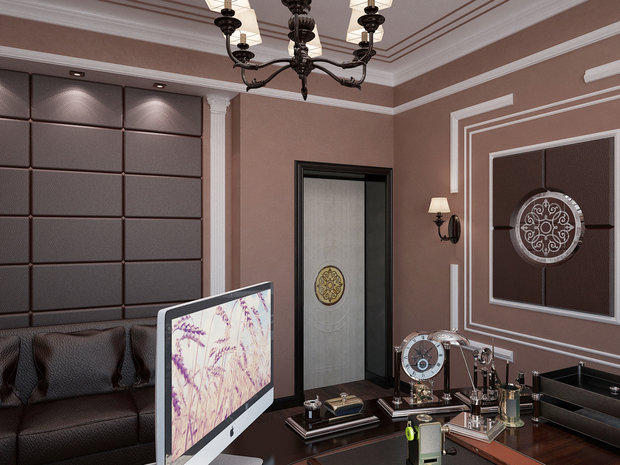 Фото из портфолио Кабинет – фотографии дизайна интерьеров на INMYROOM