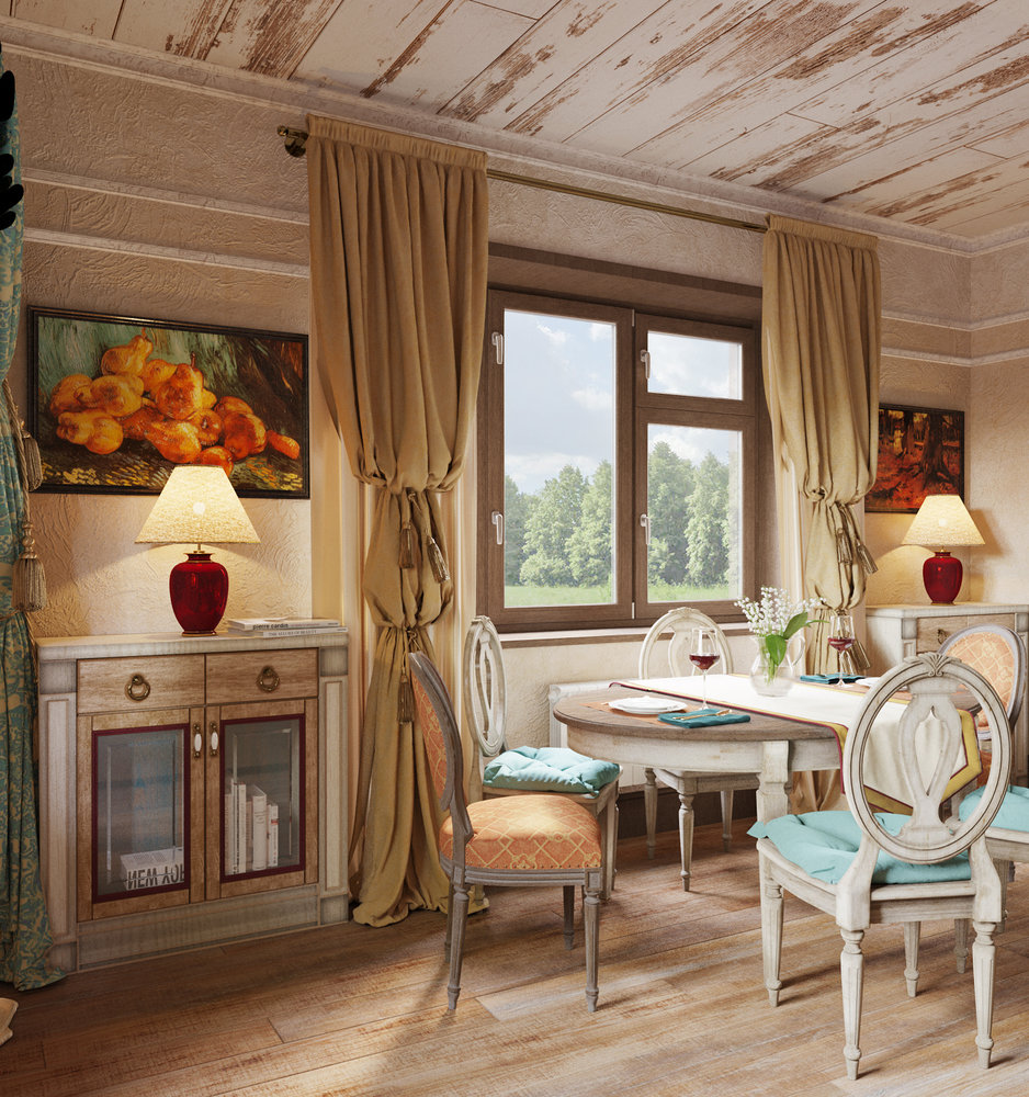 Фото из портфолио Деревенский прованс под Томском – фотографии дизайна интерьеров на INMYROOM Фото из портфолио Деревенский прованс под Томском – фотографии дизайна интерьеров на INMYROOM