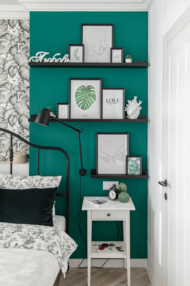 Фотография: Спальня в стиле Скандинавский, Современный, Квартира, Проект дня, 3 комнаты, 60-90 метров, Симферополь, Татьяна Петрова – фото на INMYROOM