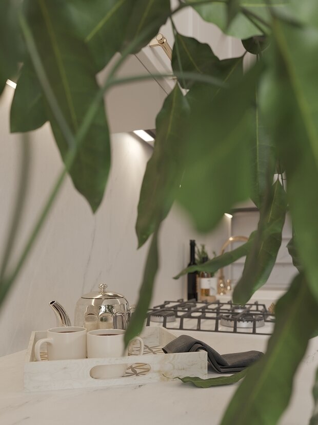 Фото из портфолио Гостиная неоклассика – фотографии дизайна интерьеров на INMYROOM