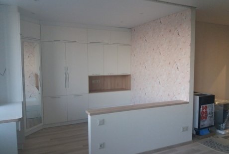 Комплексный ремонт помещения 37 м2.