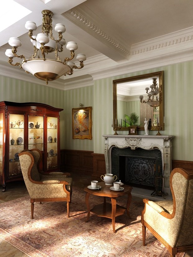 Фото из портфолио Дом в Переделкино. – фотографии дизайна интерьеров на INMYROOM