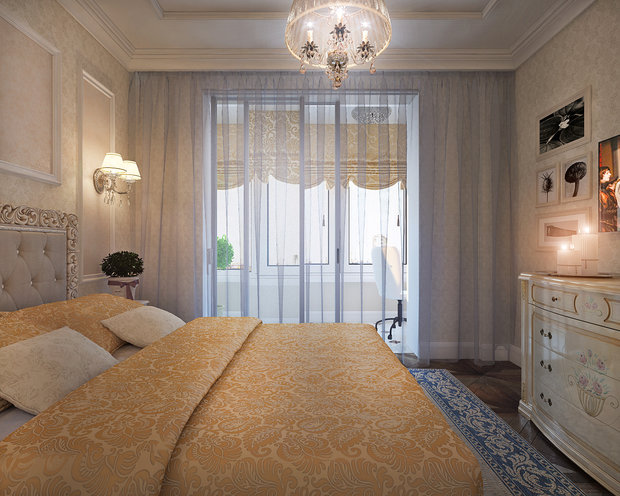 Фото из портфолио Французская классика – фотографии дизайна интерьеров на INMYROOM