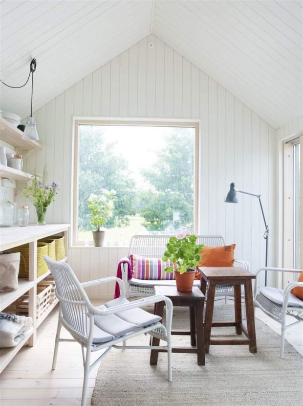 Фото из портфолио Миниатюрный гостевой домик площадью 25 кв.м – фотографии дизайна интерьеров на INMYROOM