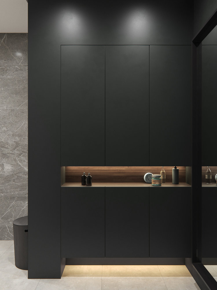 Фотография: Ванная в стиле Современный, Квартира, Минимализм, Проект недели, Москва, Estima, Монолитный дом, 4 и больше, Более 90 метров, Aiya Design – фото на INMYROOM Фотография: Ванная в стиле Современный, Квартира, Минимализм, Проект недели, Москва, Estima, Монолитный дом, 4 и больше, Более 90 метров, Aiya Design – фото на INMYROOM