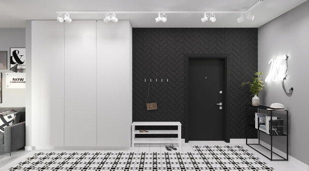 Фото из портфолио Скандинавская квартира  – фотографии дизайна интерьеров на INMYROOM