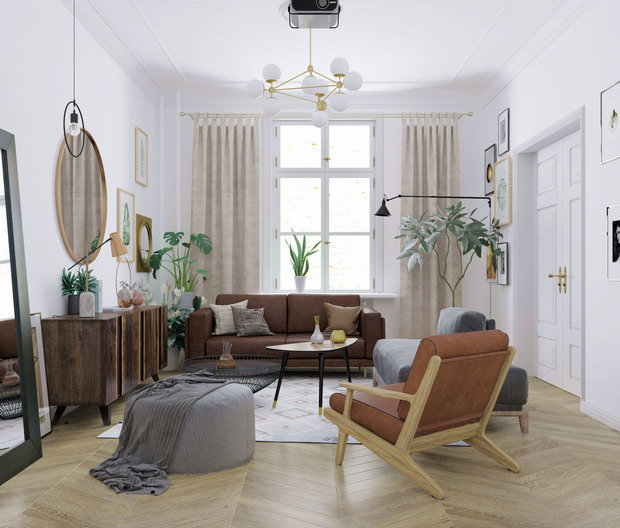 Фото из портфолио Интерьер 3-к. квартиры на 1-й Тверской-Ямской улице в Москве – фотографии дизайна интерьеров на INMYROOM