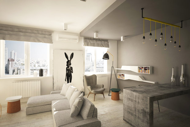 Фото из портфолио Гостиная – фотографии дизайна интерьеров на INMYROOM