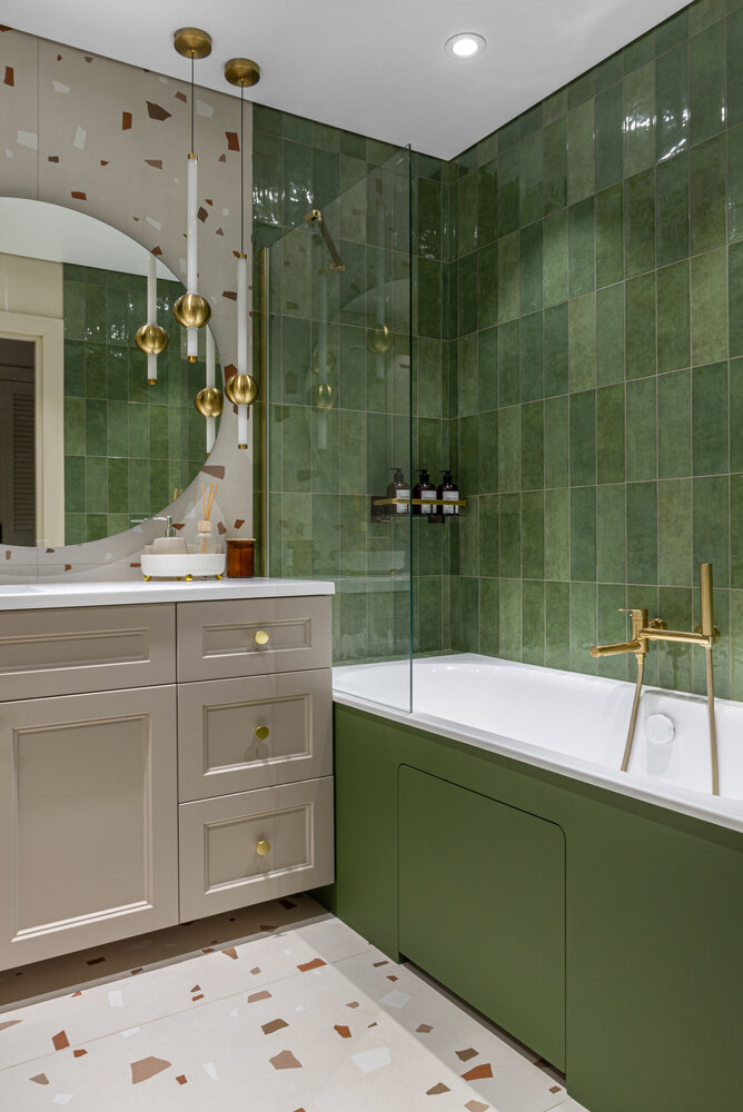 Фотография: Ванная в стиле Современный, Эклектика, Квартира, Проект недели, Москва, 4 и больше, Более 90 метров, Мастерская дизайна Fartuck – фото на INMYROOM Фотография: Ванная в стиле Современный, Эклектика, Квартира, Проект недели, Москва, 4 и больше, Более 90 метров, Мастерская дизайна Fartuck – фото на INMYROOM
