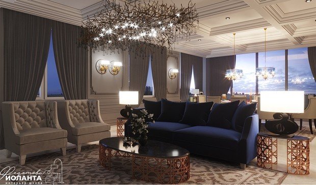 Фото из портфолио Гостиная – фотографии дизайна интерьеров на INMYROOM