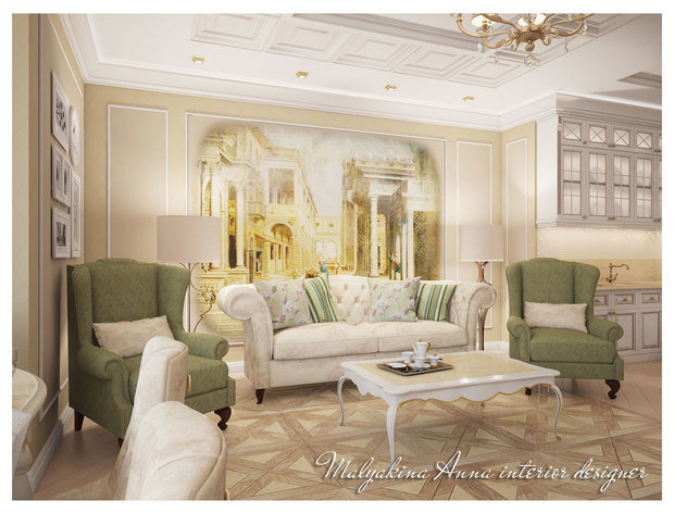 Фото из портфолио Элегантная роскошь  – фотографии дизайна интерьеров на INMYROOM