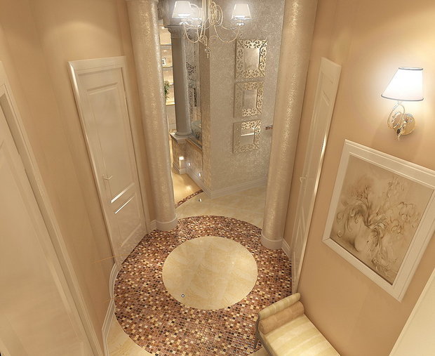 Фото из портфолио Прихожая и коридор в классическом стиле – фотографии дизайна интерьеров на INMYROOM