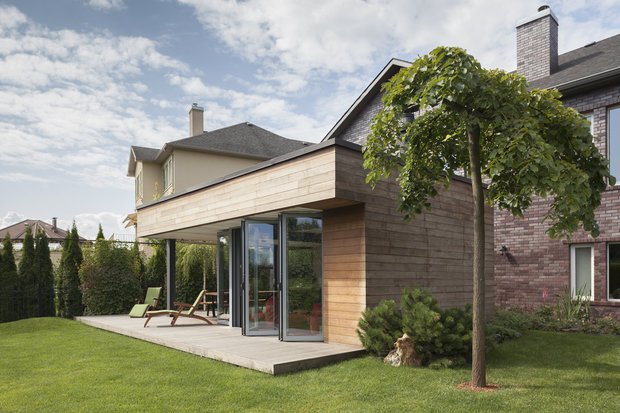 Фото из портфолио Пристройка к дому в поселке Новые Вешки – фотографии дизайна интерьеров на INMYROOM